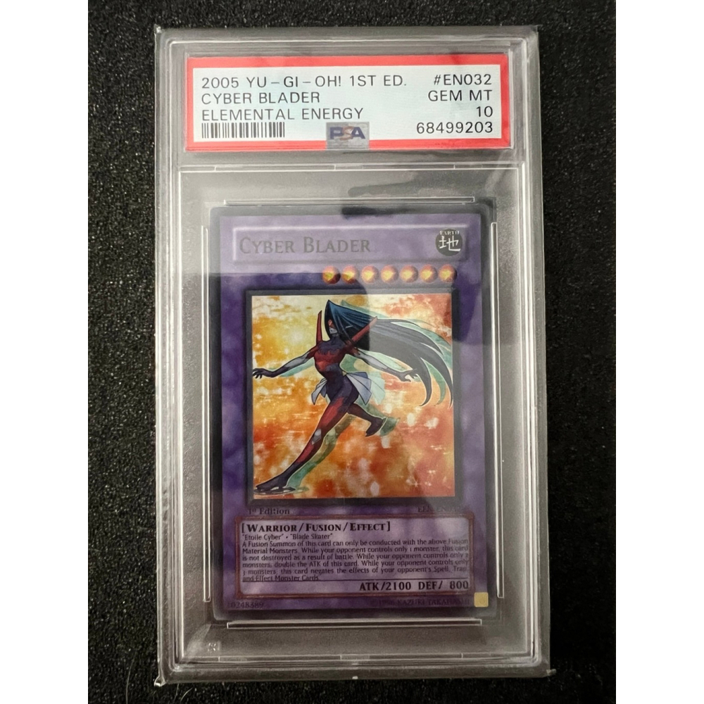 2005 YU-GI-OH! ELEMENTAL ENERGY 1ST EDITION #EN032 CYBER BLADER ELEMENTAL ENERGY